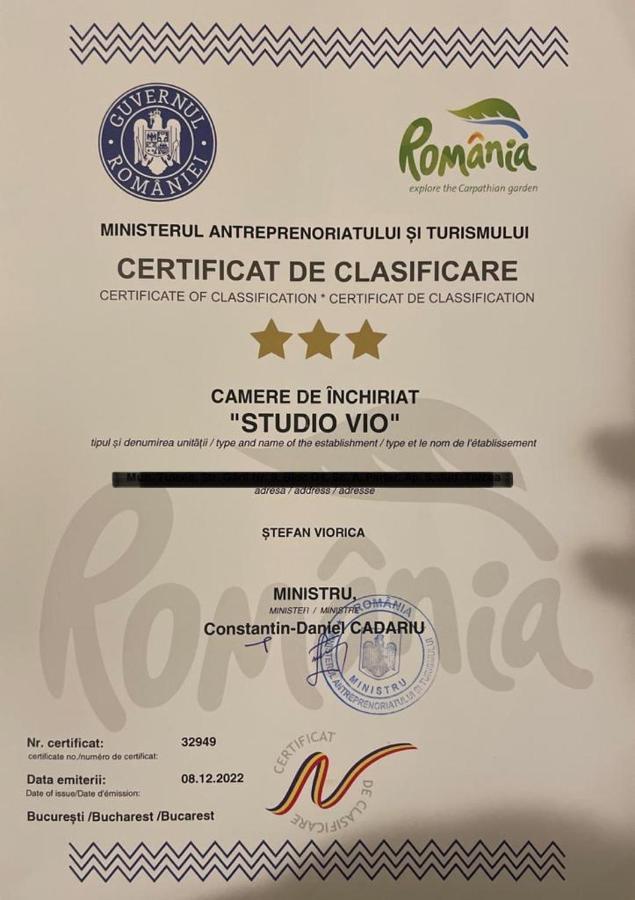 Appartamento Studio Vio Tulcea Esterno foto